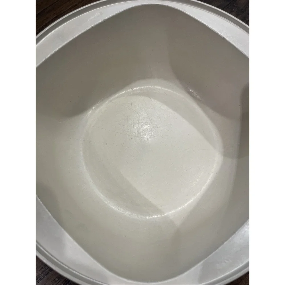 Vintage Tupperware Ultra 21 Round Casserole‎ Dish 1545 With Lid Microwave